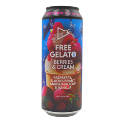 Browar Funky Fluid Funky Fluid: Free Gelato Berries & Cream - puszka 500 ml
