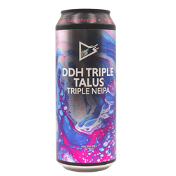 Browar Funky Fluid: DDH Triple Talus Triple NEIPA - puszka 500 ml