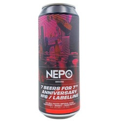 Browar Nepomucen Nepomucen: 7 Beers for 7th Anniversary / Labelling Pastry Sour - puszka 500 ml