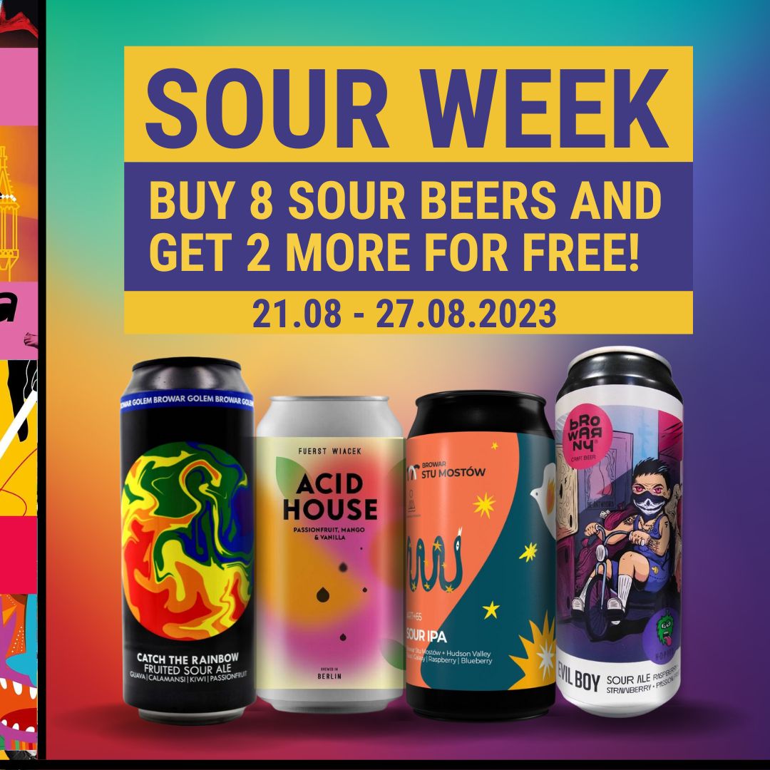 Sour Week: kup 8 "kwasów", dwa kolejne zgarnij gratis!