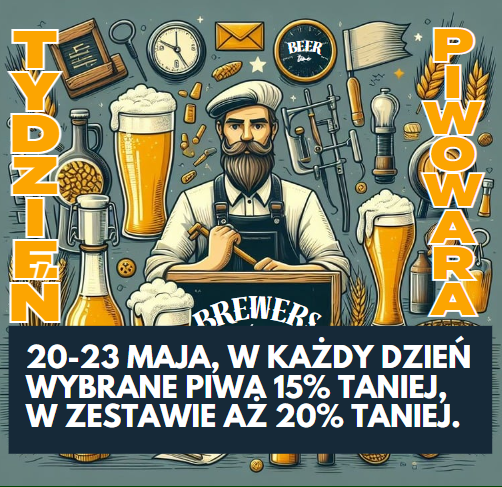 Świętujemy Tydzień Piwowara!