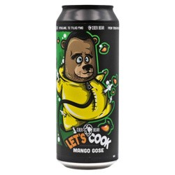 Deer Bear: Let's Cook Mango Gose - 500 ml can