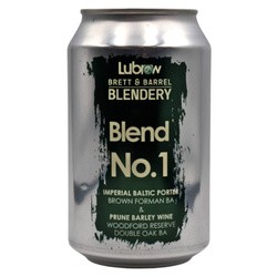 Lubrow Brett & Barrel: Blend no.1 - 330 ml can