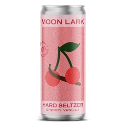 Moon Lark: Cherry Vanilla Hard Seltzer - 330 ml can
