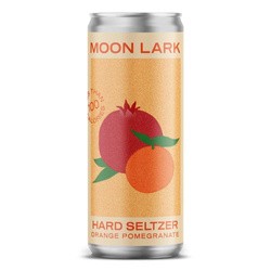 Moon Lark: Orange Pomegranate Hard Seltzer - 330 ml can