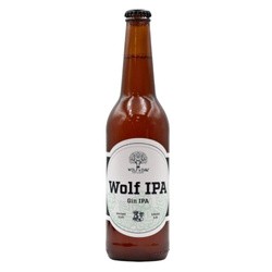 Wolf & Oak: Wolf Gin IPA - 500 ml bottle