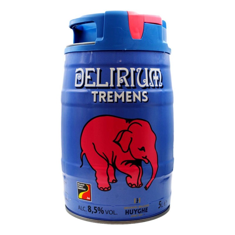 Belgian beer elephant label