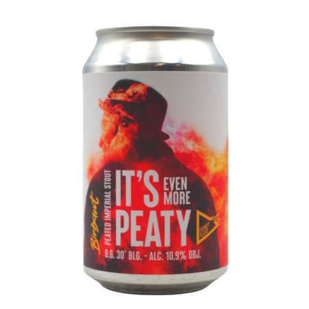 Brewery Birbant x Brewery Funky Fluid: It's Even More Peaty Imperial Stout - 330 ml can
