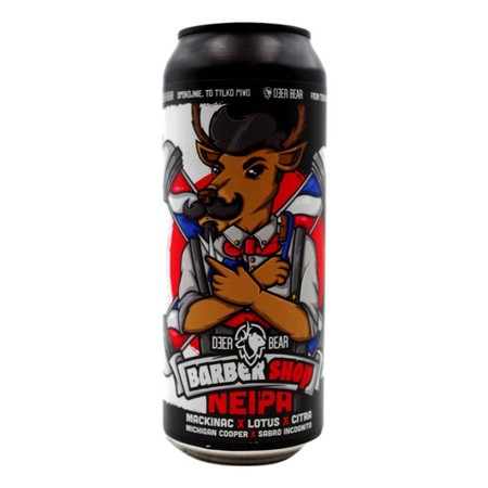 Brewery Deer Bear: Barber Shop - 500 ml can