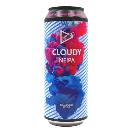 Brewery Funky Fluid: Cloudy NEIPA - 500 ml can