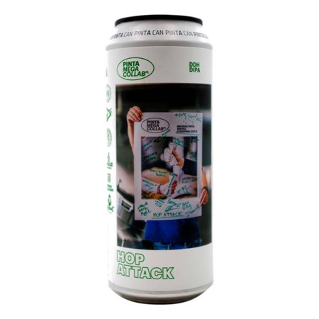 Brewery PINTA: Hop Attack MegaCollab.PL - 500 ml can