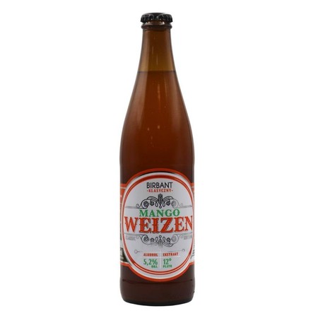 Browar Birbant: Mango Weizen - 500 ml bottle