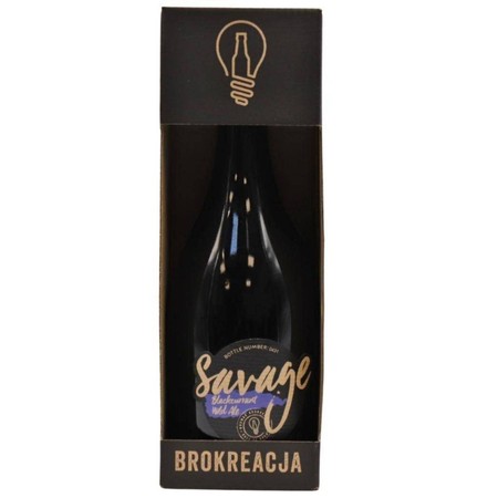 Browar Brokreacja: Savage 003 Blackcurrant Wild Ale - 500 ml bottle