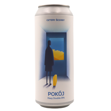 Browar Cztery Ściany: Pokój Hazy DIPA - 500 ml can