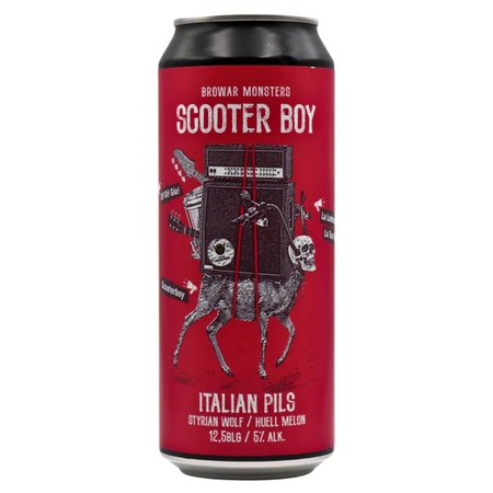 Browar Monsters: Scooter Boy - 500 ml can