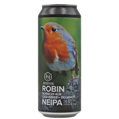Browar Nepomucen: Robin NEIPA - 500 ml can