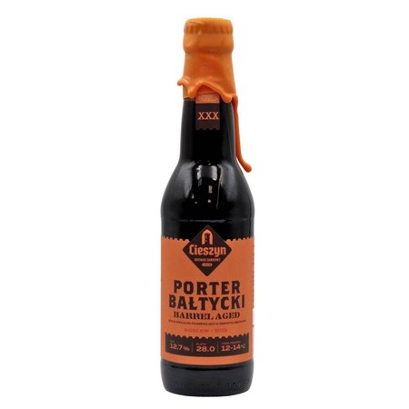 Browar Zamkowy Cieszyn: Porter Bałtycki Bourbon BA - 330 ml bottle