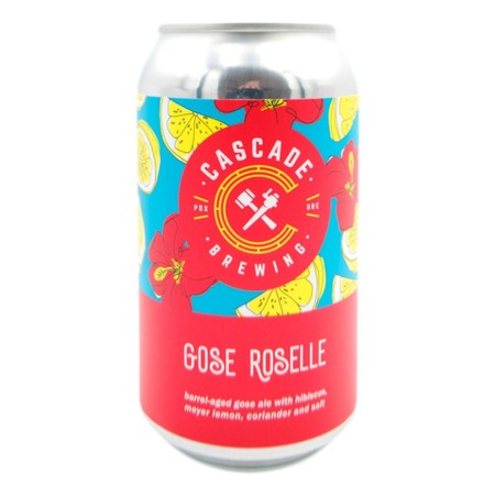 Cascade Brewing: Gose Roselle - 355 ml can