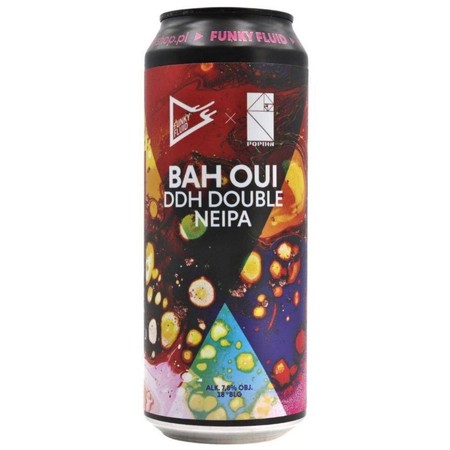 Funky Fluid x Popihn: Bah Oui - 500 ml can