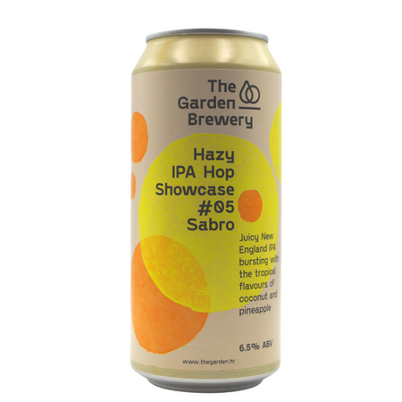 Garden Brewery: Hazy IPA Hop Showcase #05 Sabro - 440 ml can