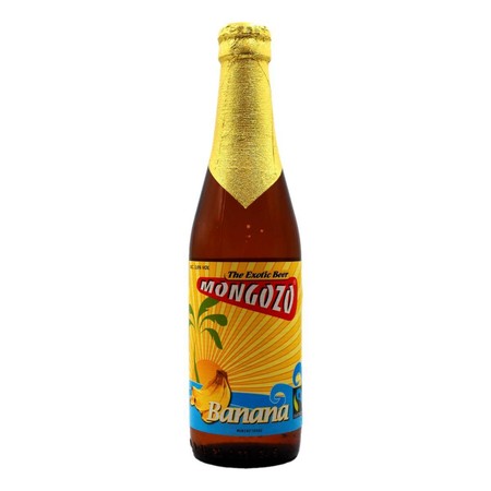 Huyghe Brewery: Mongozo Banana Doos - 330 ml bottle