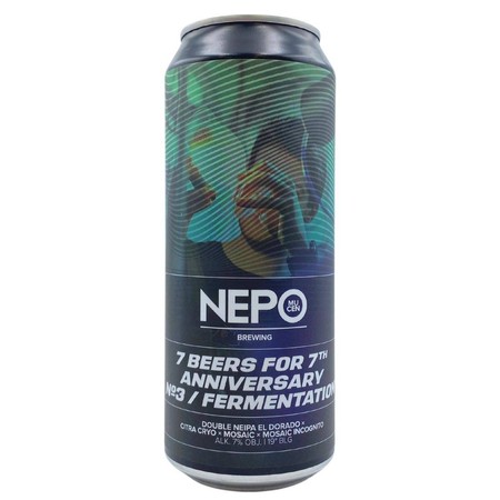 Nepomucen: 7 Beers for 7th Anniversary / Fermentation Doubie NEIPA - 500 ml can