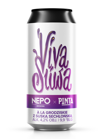 Nepomucen x PINTA: Viva Śliwa - 500 ml can