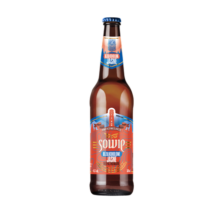 Wielka Sowa: Sowie Bezalkoholowe jasne - butelka 500 ml