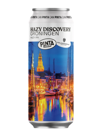 PINTA x Folkingebrew: Hazy Discovery Groningen - puszka 500 ml