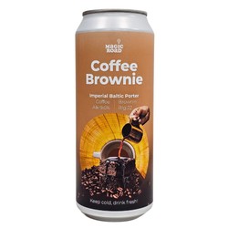 Browar Magic Road Magic Road: Coffee Brownie - puszka 500 ml