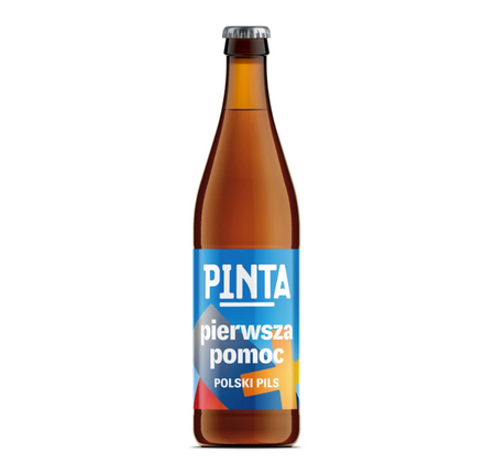 Browar PINTA: Pierwsza Pomoc - 500 ml bottle