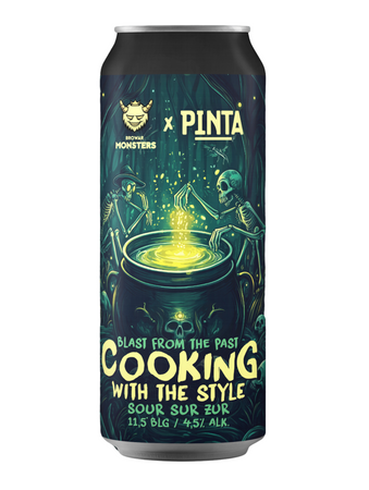 Monsters x PINTA: Cooking With The Style - puszka 500 ml
