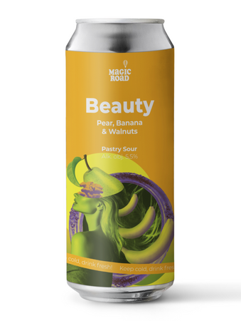 Magic Road: Beauty Pear, Banana & Walnuts - puszka 500 ml