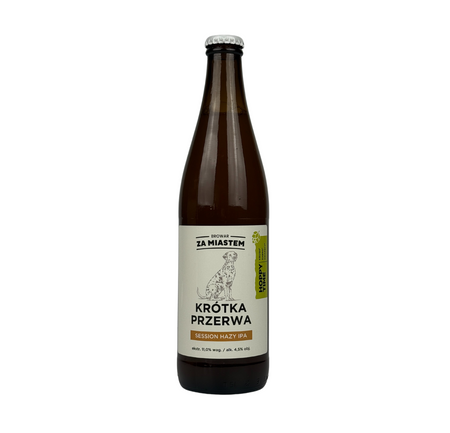 Browar Za Miastem: Krótka przerwa - butelka 500 ml