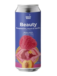 Magic Road: Beauty Raspberries & Peach & Vanilla - 500 ml can