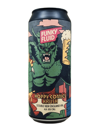 Funky Fluid: Hoppy Comics Krush - puszka 500 ml
