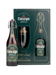 Browar Zamkowy Cieszyn: Zestaw Pilsner Vintage + szklanka 500 ml