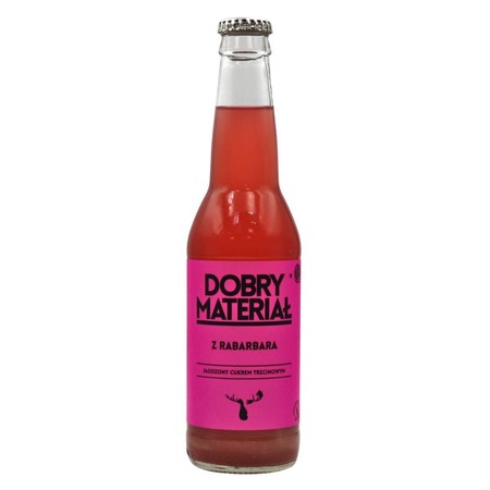 Dobry Materiał: Z Rabarbara - butelka 330 ml