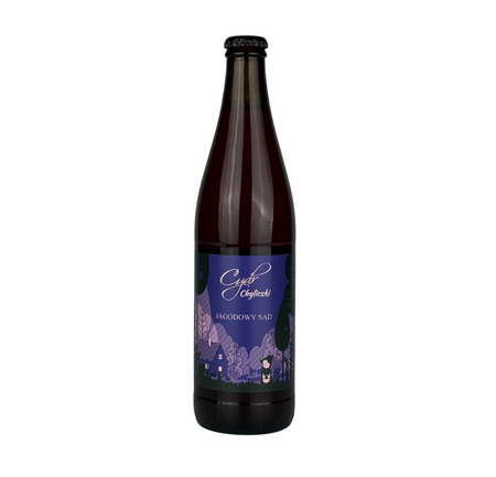 Cydr Chyliczki: Jagodowy Sad - butelka 500 ml
