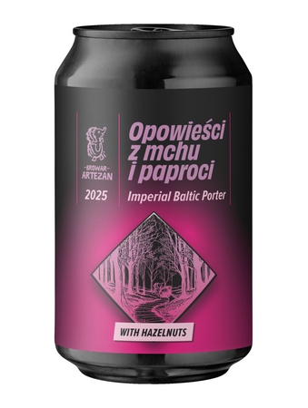 Artezan: Opowieści z Mchu i Paproci z orzechami - puszka 330 ml