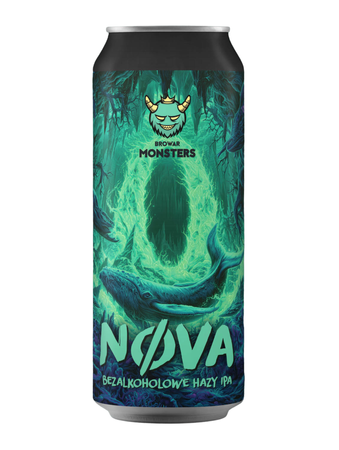Monsters: Nøva Hazy Ipa - puszka 500 ml