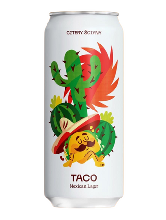 Browar Cztery Ściany: Taco - puszka 500 ml