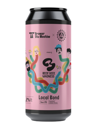 Browar Stu Mostów x Trzech Kumpli: Local Bond - 440 ml can