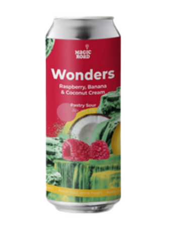 Magic Road: Wonders Raspberry, Banana & Coconut Cream - 500 ml can
