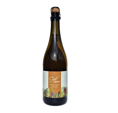 Cydr Chyliczki: Bursztynowy Sad - butelka 750 ml