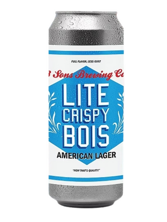 3 Sons Brewing: Lite Crispy Bois - puszka 473 ml
