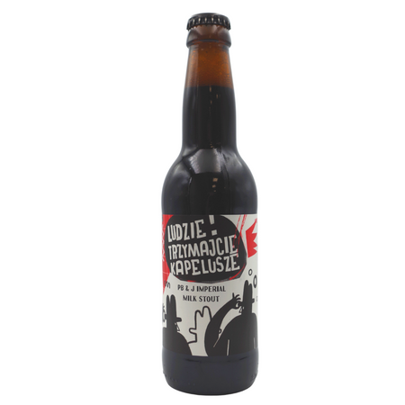 Browar Brokreacja: Ludzie! Trzymajcie Kapelusze PB&J - 330 ml bottle