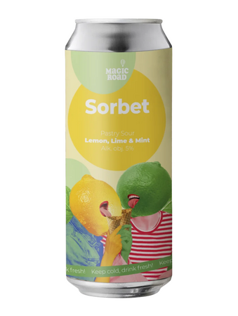 Magic Road: Sorbet Lemon & Lime & Mint - puszka 500 ml