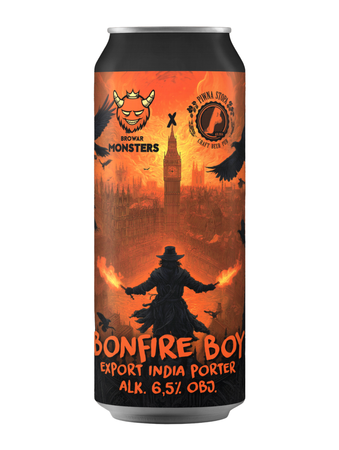 Monsters: Bonfire Boy - puszka 500 ml