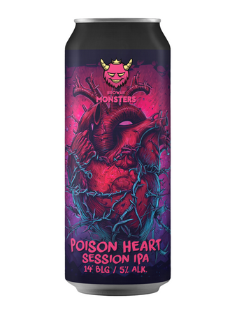 Monsters: Poison Heart - puszka 500 ml